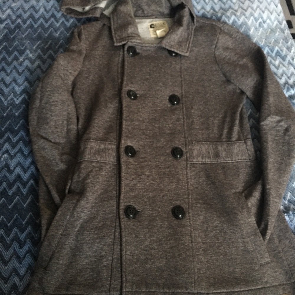 Billabong Sweater Jacket w/removable hood - Picture 5 of 5